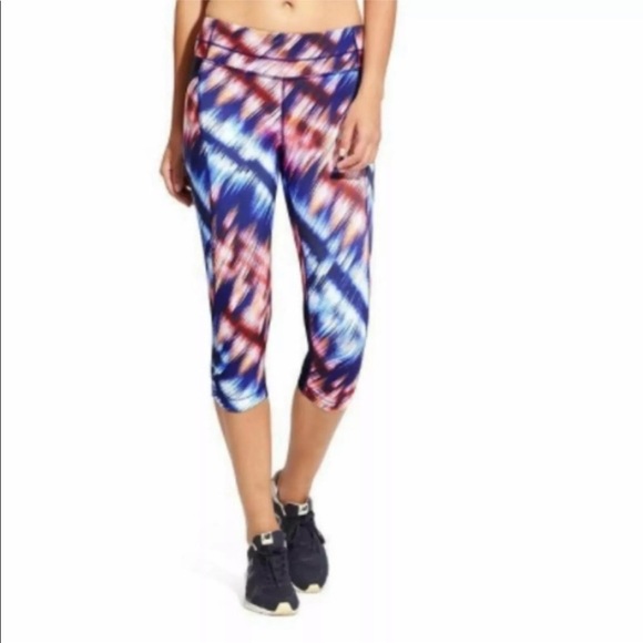 NWT Athleta Zoom be free multi pants Small new - Picture 1 of 7